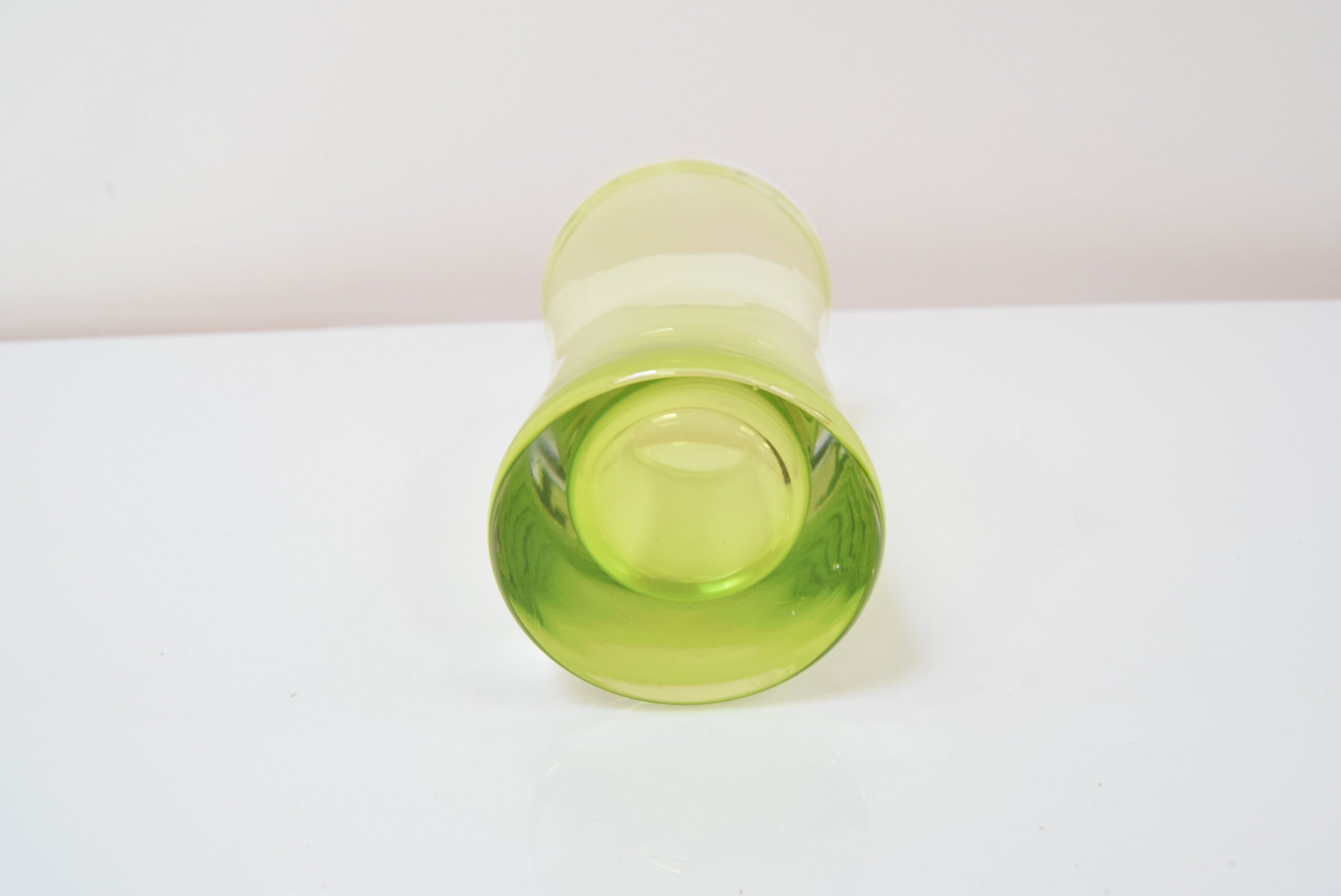 Mid-century art glass vase, Czechoslovakia,1960's.