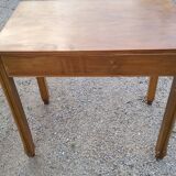 Walnut art deco writing table
