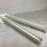 Towel rack white Space age Italy metal plastica
