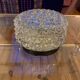 Round star-shaped glass ceiling light