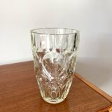 Round faceted vase geometric shapes art deco 1930s