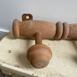 Wall coat rack with 3 hooks