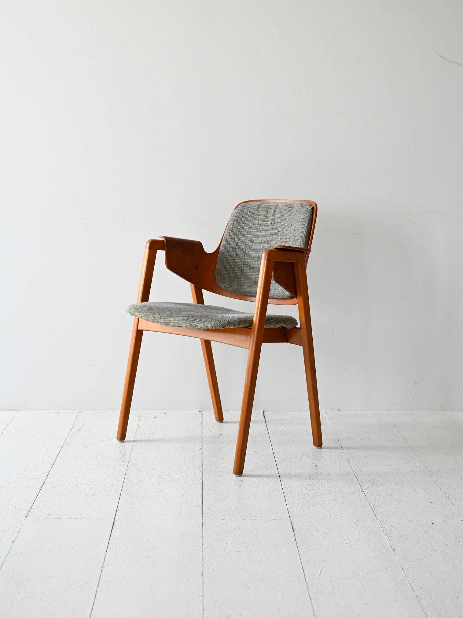 1950s/60s Scandinavian Desk Chair in Wood