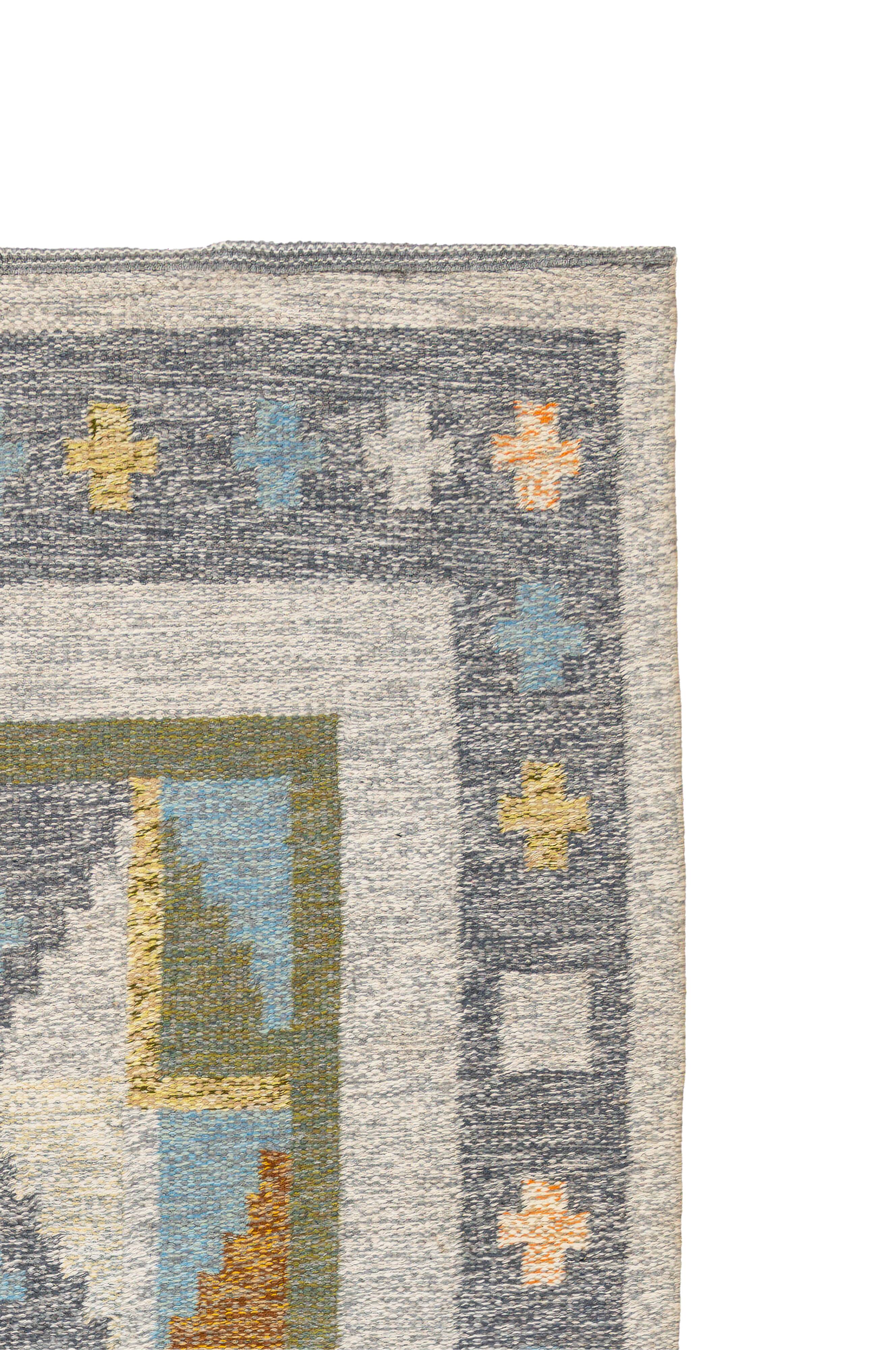 Scandinavian 20th Century Modern Rug by Kerstin Persson