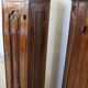 Pair of antique corner cabinets, Italy 17th century restored