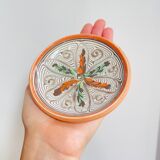Romanian handicraft ceramic plate