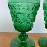 Paire de verres cristal Baccarat Charles X