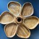 Olive wood appetizer dish