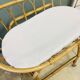 Vintage rattan cradle