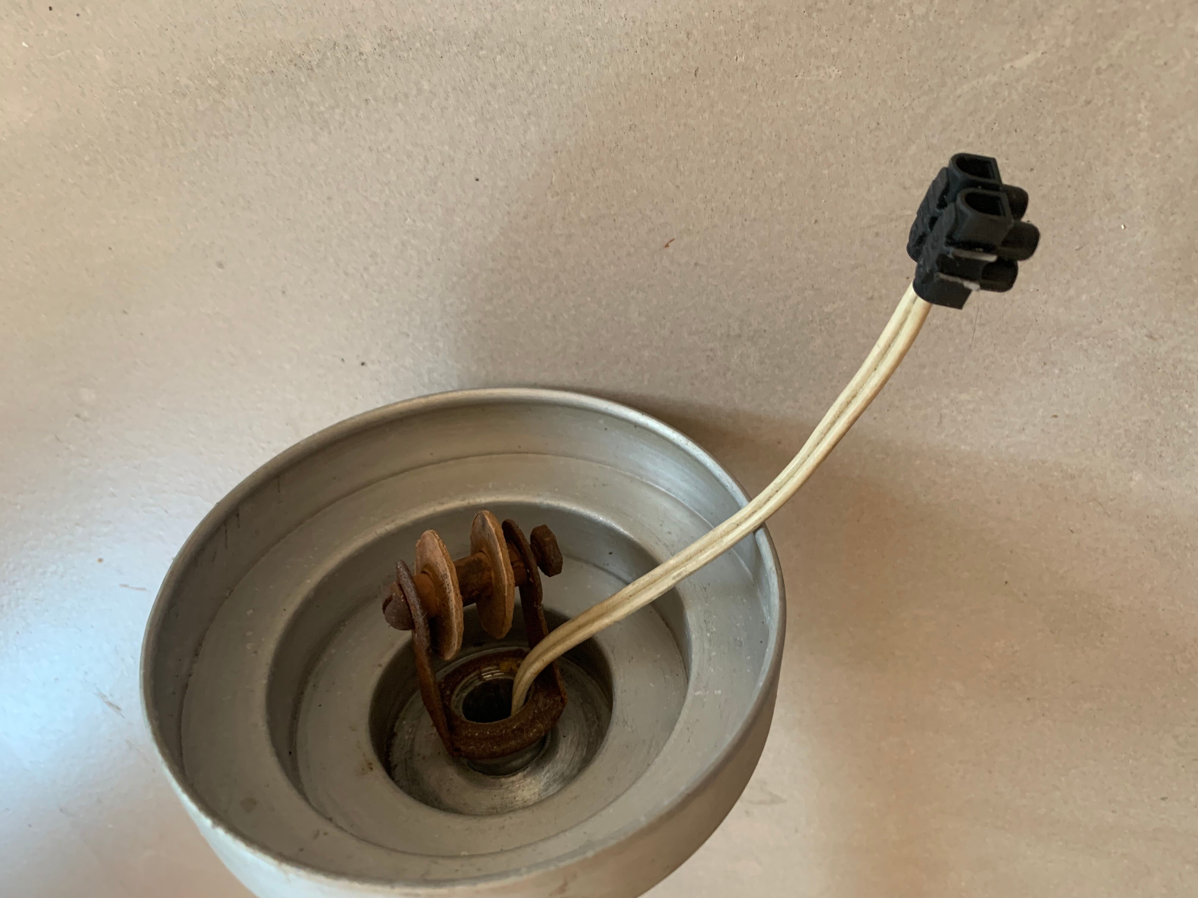 Old Art Deco pendant lamp