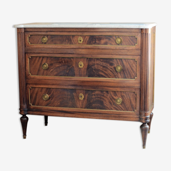 Commode 3 tiroirs Louis XVI