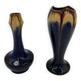 Duo of vases in Thulin earthenware