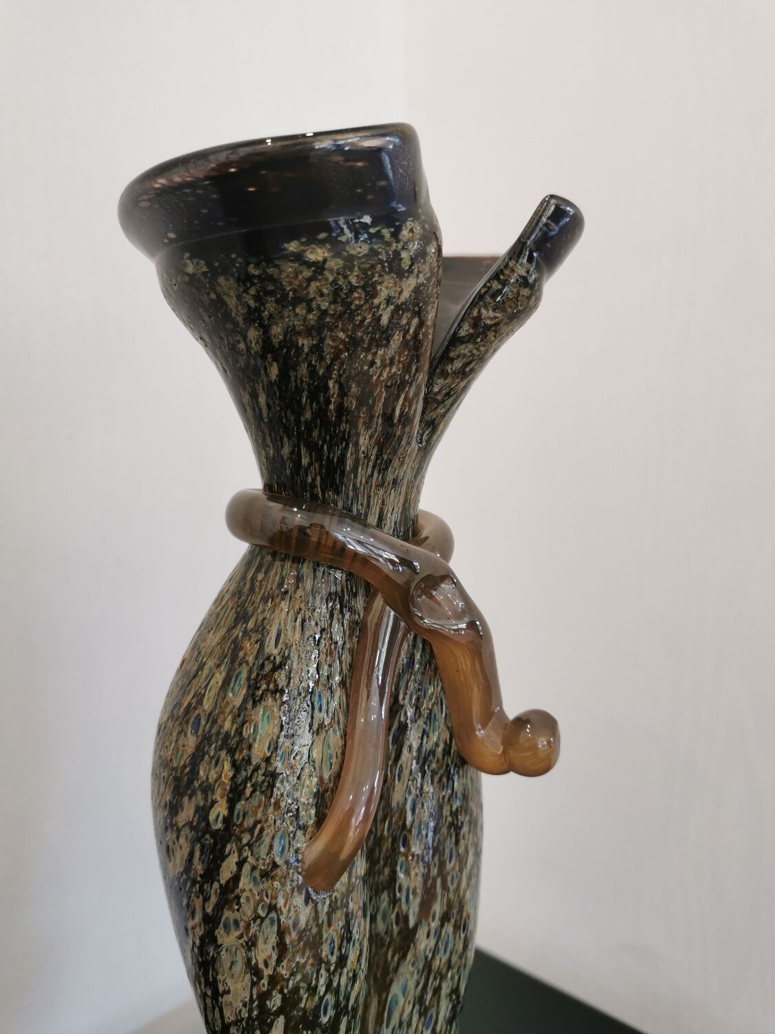 Vintage blown glass vase