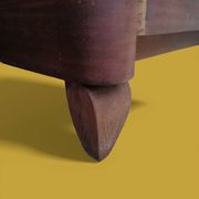 Small veneered wooden Art Deco chest of drawers.