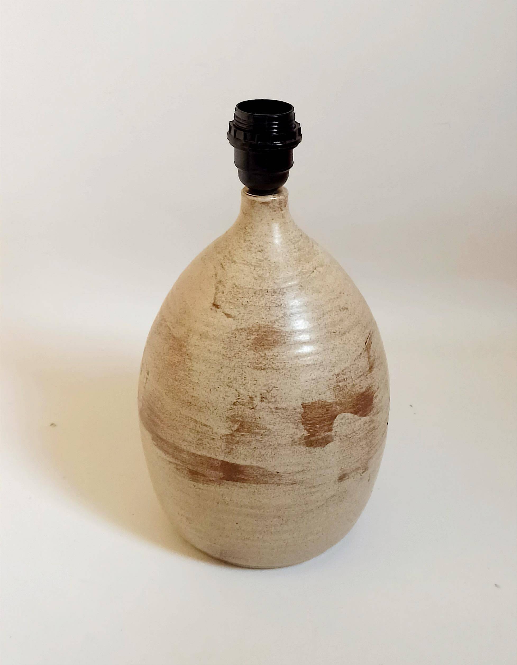 Daris ceramic lamp 1970s Height 51.5 cm