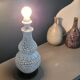 Lampshade in perforated ceramic