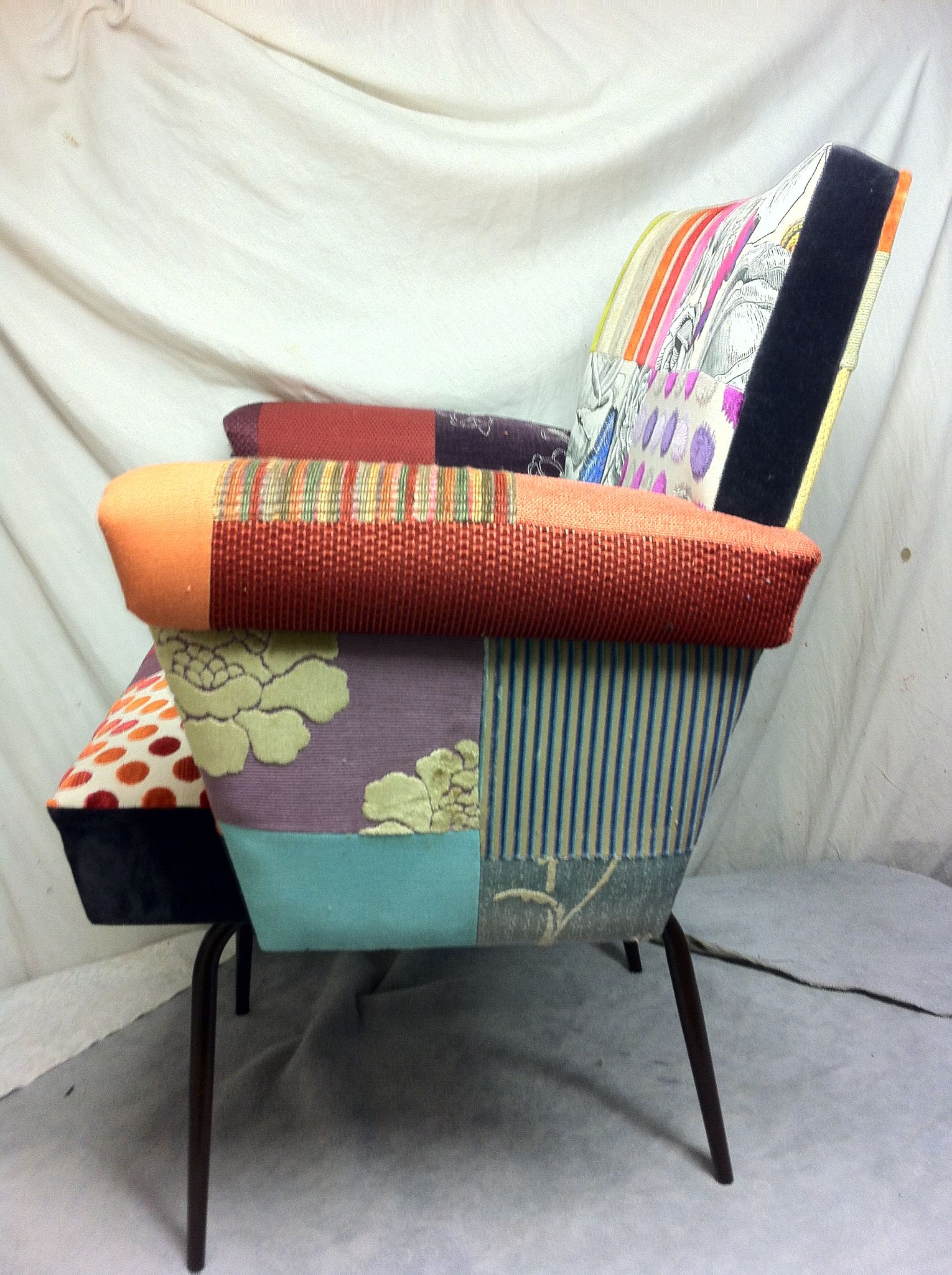 Chair 1970 patchwork