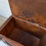 Set of Moroccan cedar wood chests