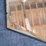 Art Deco beveled mirror