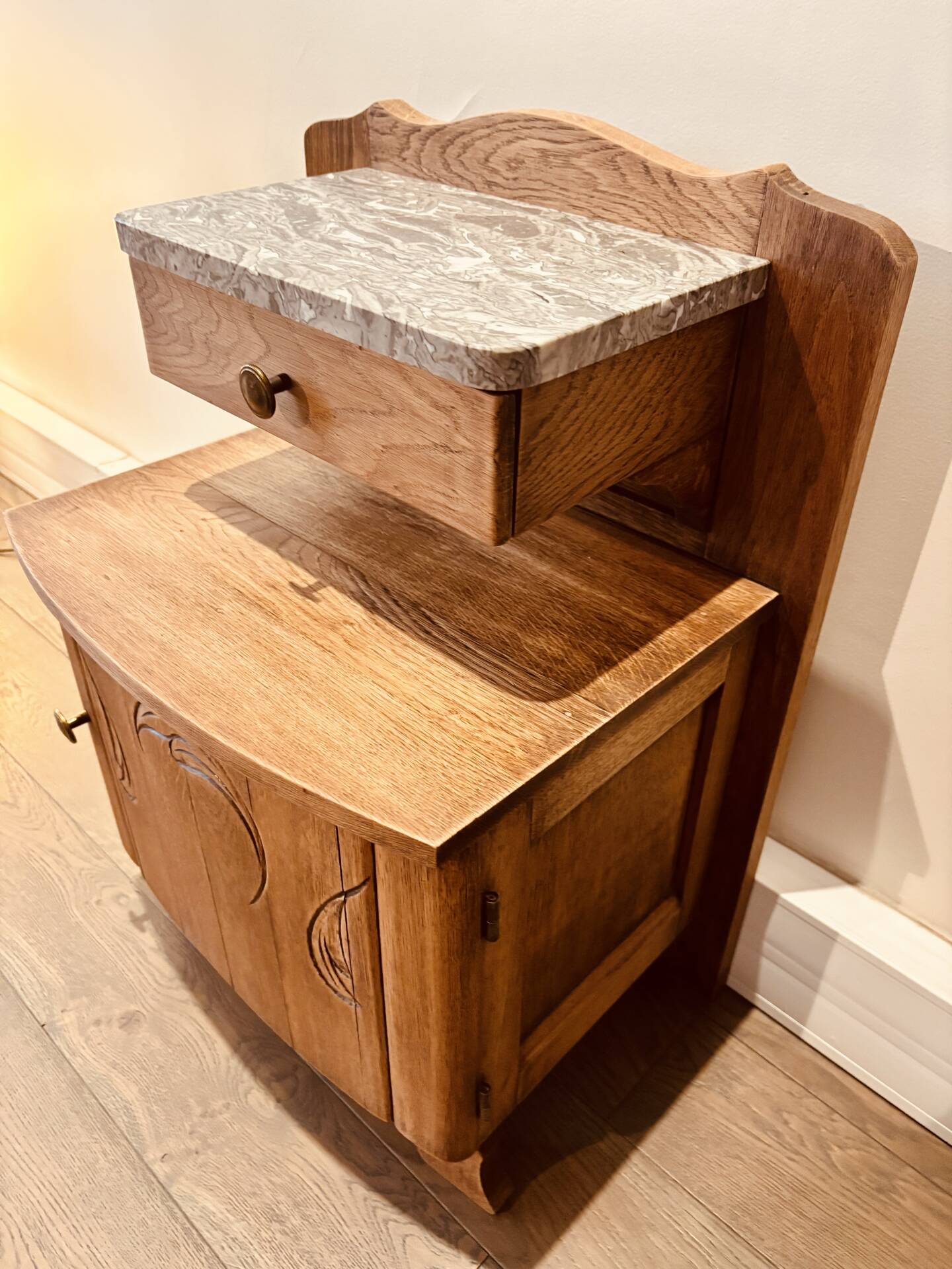 Antique Art Deco bedside table