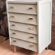 1940s green Luxembourg chest of drawers