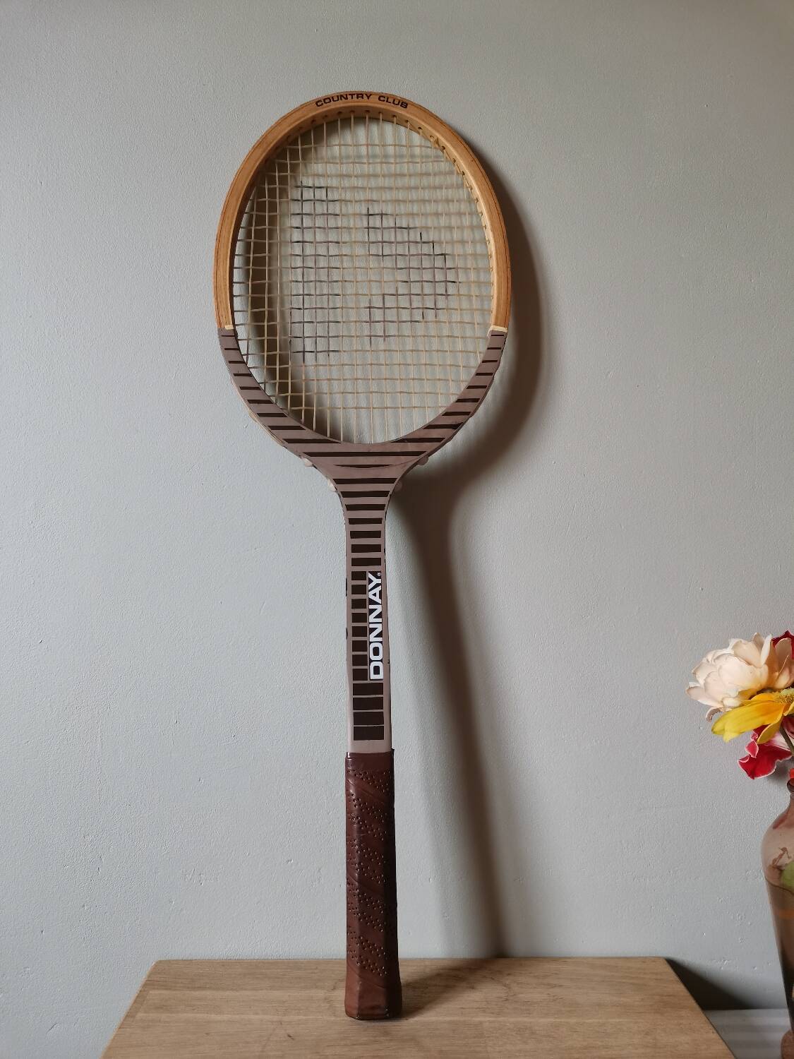 Donnay Belgium vintage wooden tennis racket