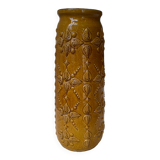 Vase jaune ocre Scheurich Germany