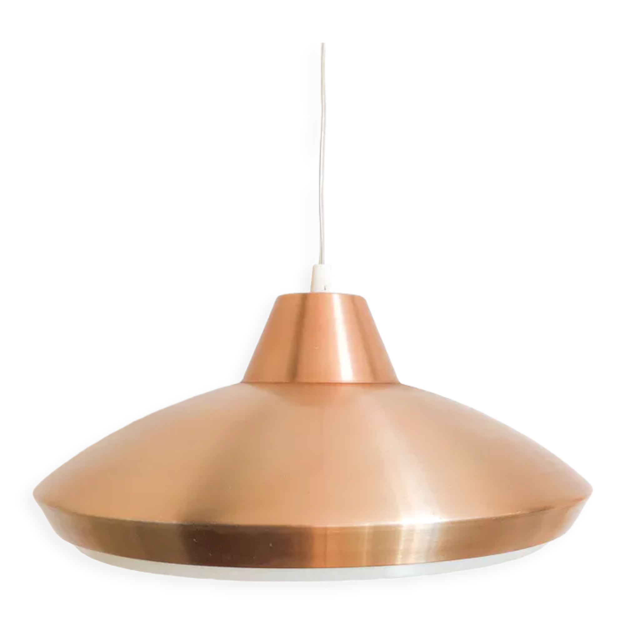 Scandinavian copper pendant lamp