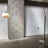 Floor lamp chrome arch vintage 70s