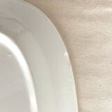 Plat en porcelaine décor basque