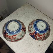 Paire de bols coupes porcelaine Imari