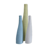 Set of 3 vases from the 'reptile' serie Stig Lindberg for Gustavsberg Sweden 1953