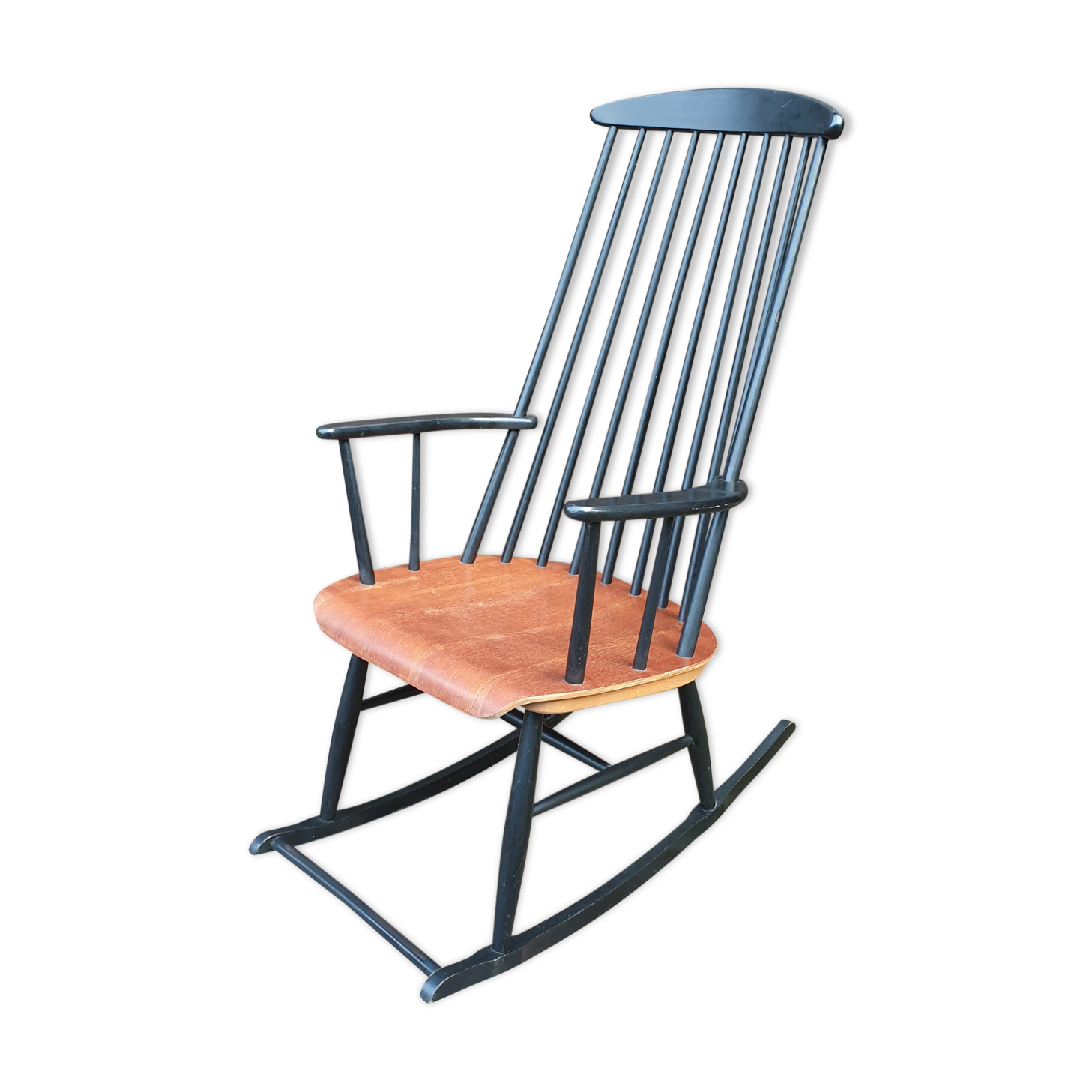 Vintage Scandinavian rocking-chair