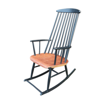 Rocking-chair scandinave vintage