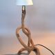 Lampe serpentine corde Vintage.