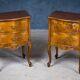 Louis XV Style Bedside Tables, France, 20th Century, Set of 2