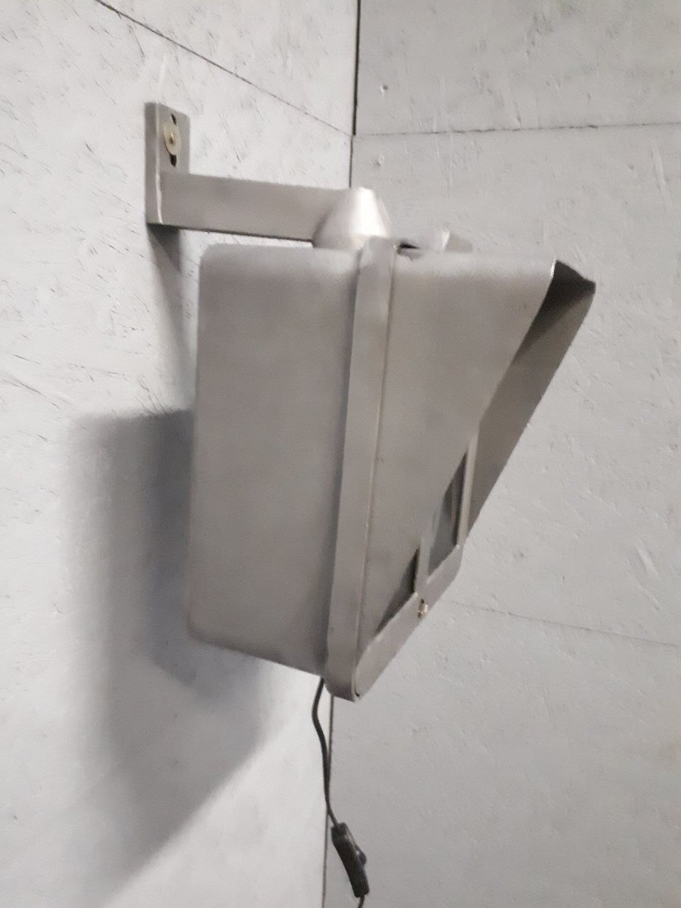 lampe passage piéton pivotant métal