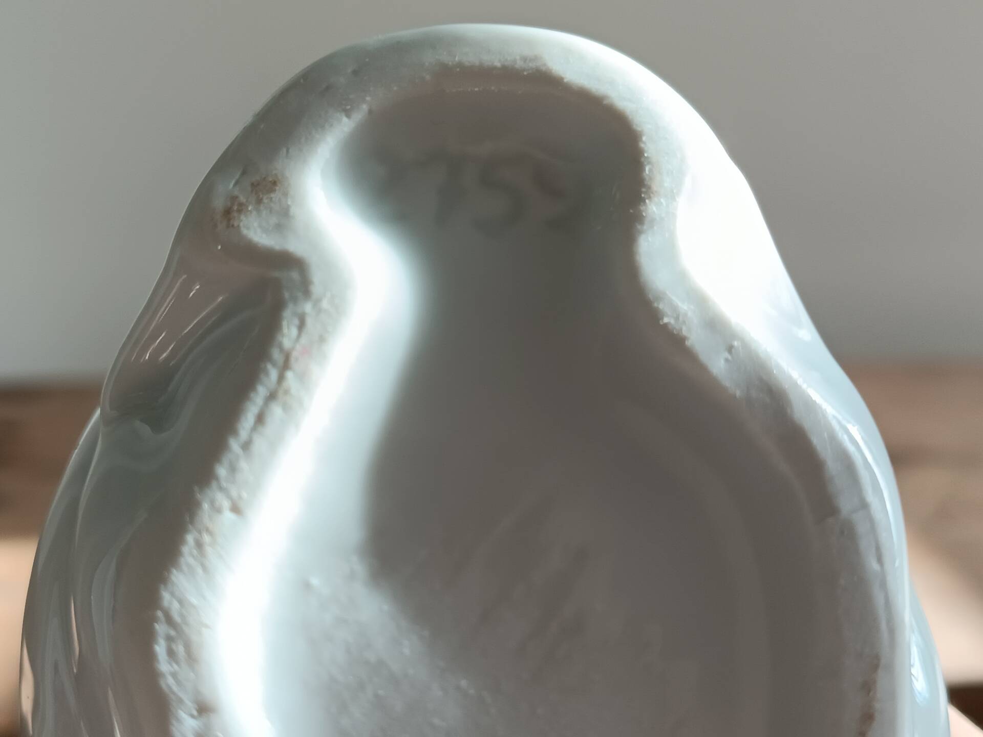 Cygne vintage en céramique blanche – cache-pot / vide-poche