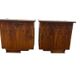 Set of 2 vintage bedside tables / mini cabinets
