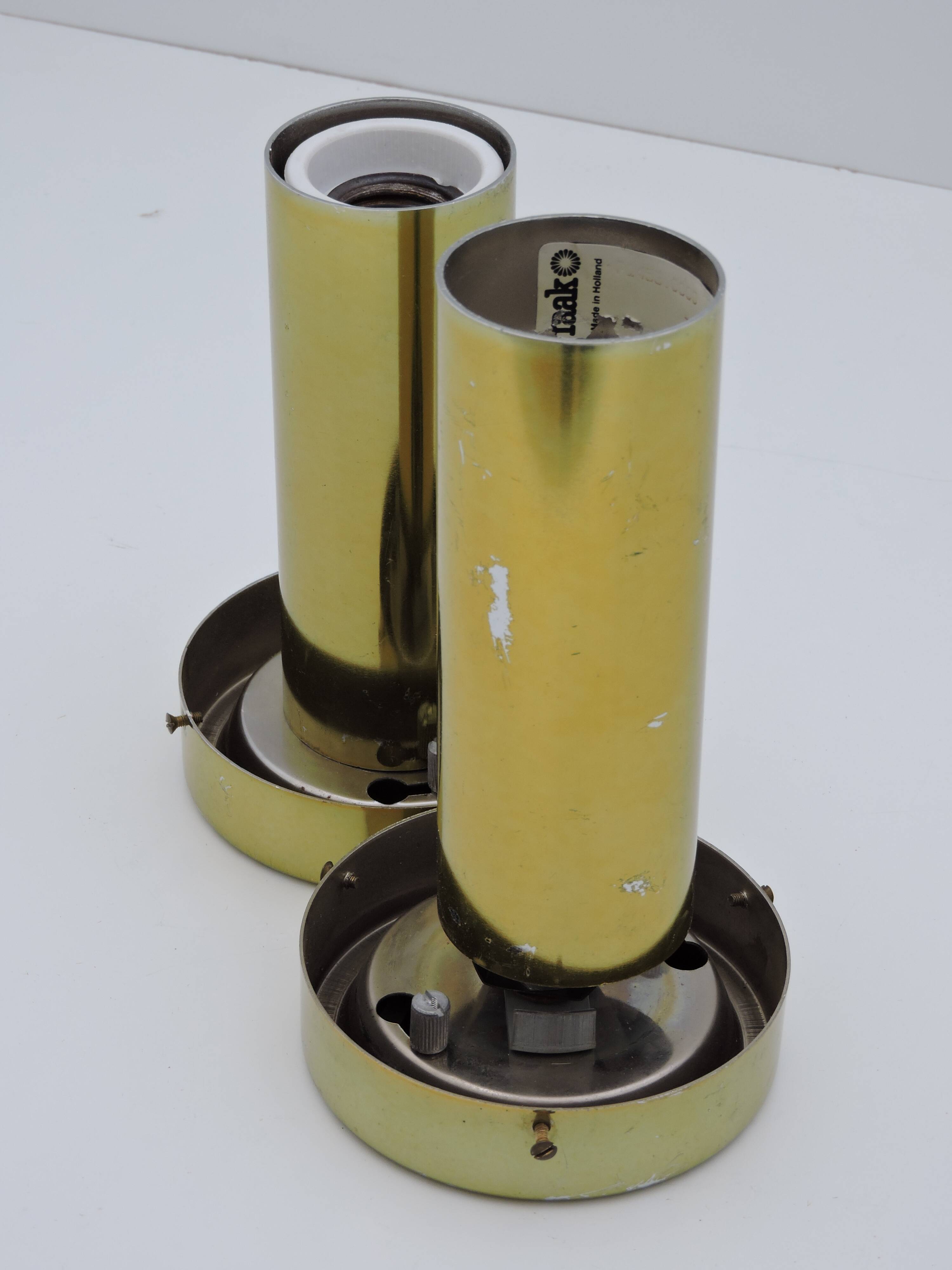 Pair of vintage Dutch ceiling lights by Raak 36 cm