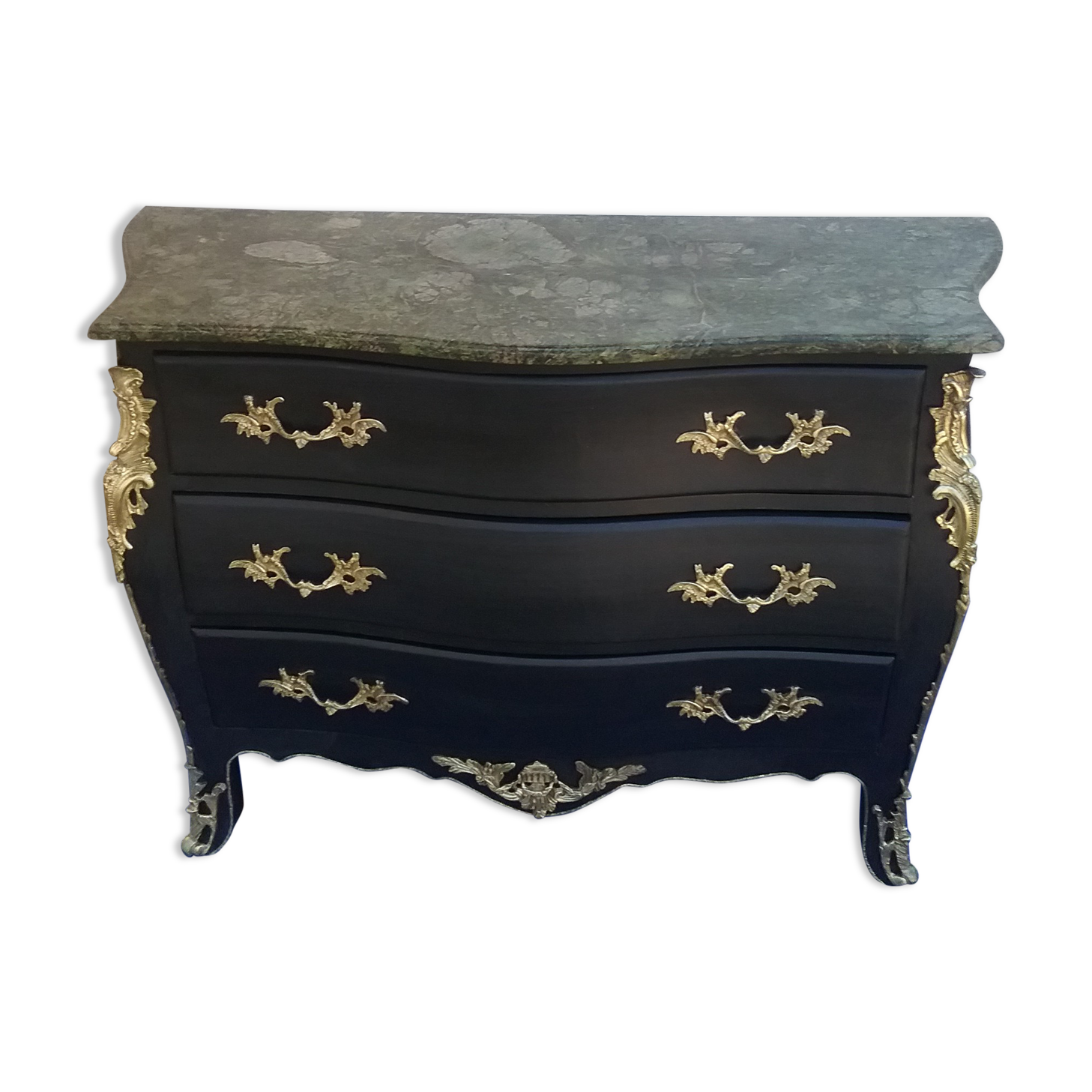 Commode style L. XV black