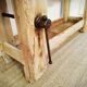Old beech workbench 205 cm