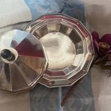 Gainsborough stamped silver plated butter dish