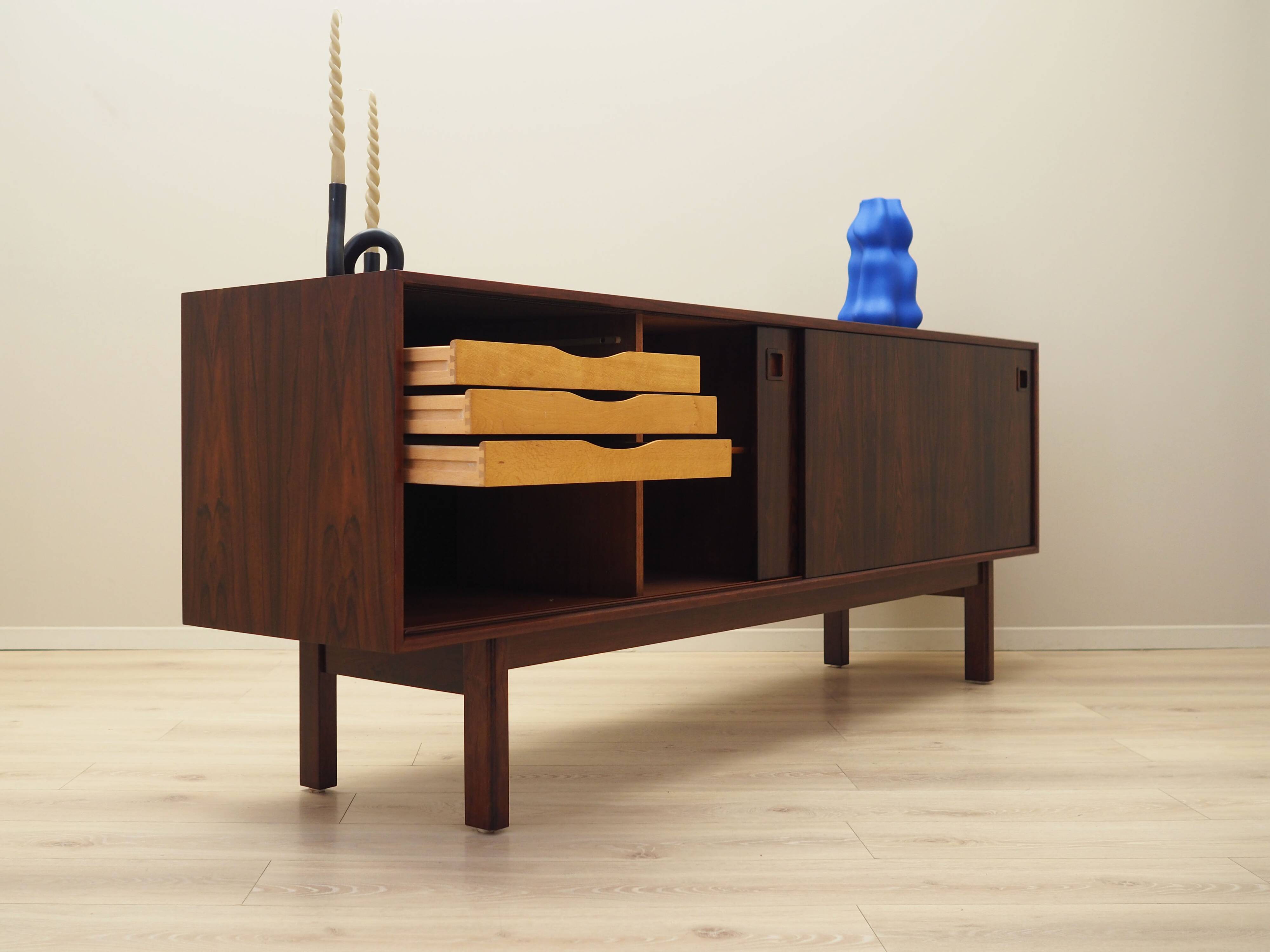 Rosewood sideboard, Danish design, 1970s, manufacturer: Omann Jun