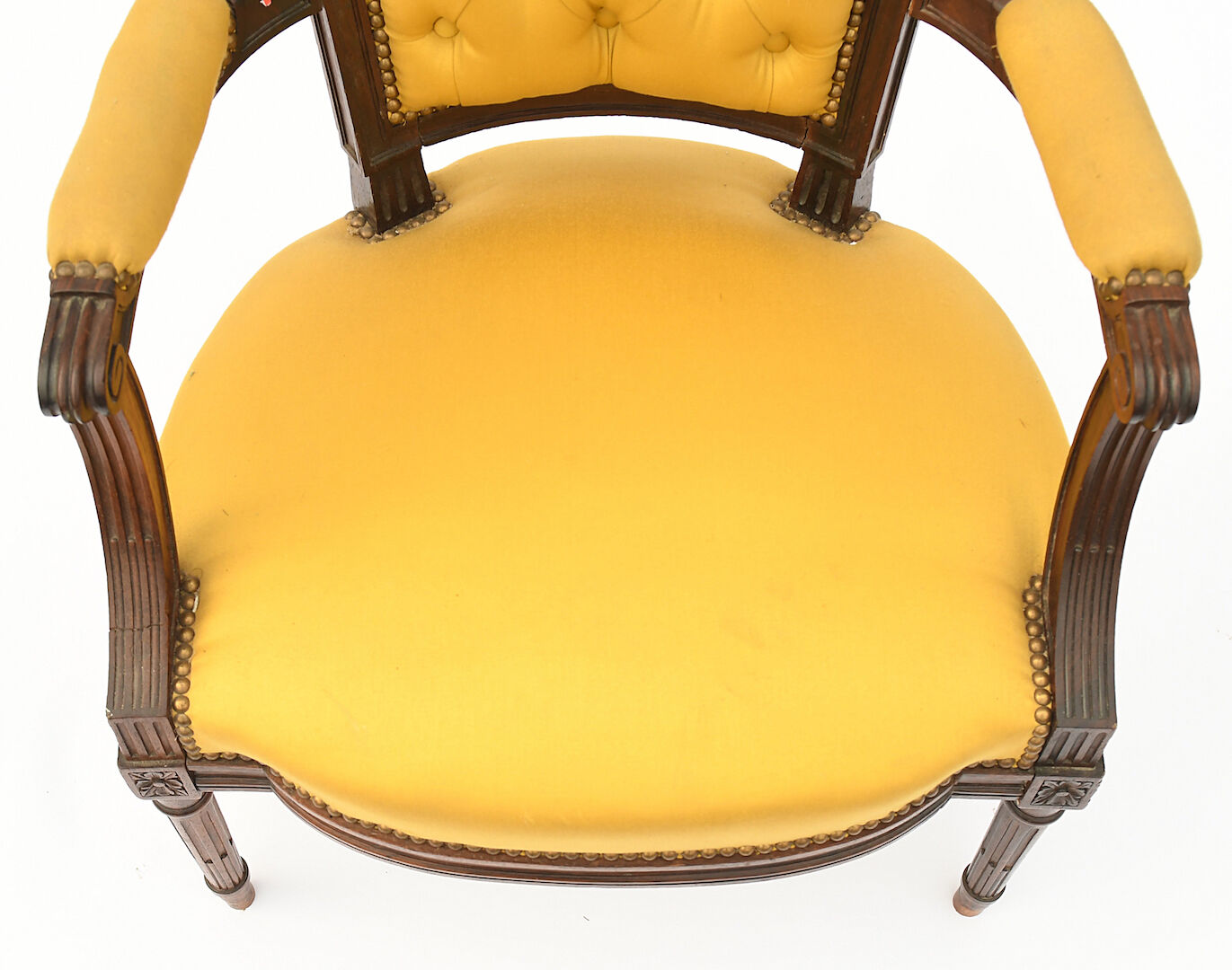 Louis XVI style convertible armchair