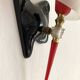 Pair of 50s-60s wall lights