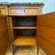 Black marble sideboard
