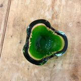 Sommerso Murano glass ashtray