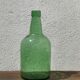 3x bouteilles en vert &bleu comme base pour lampes