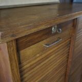 Wooden curtain binder